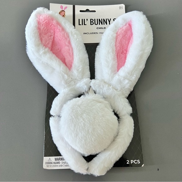 Easter or Halloween Lil’ bunny set - Picture 1 of 2